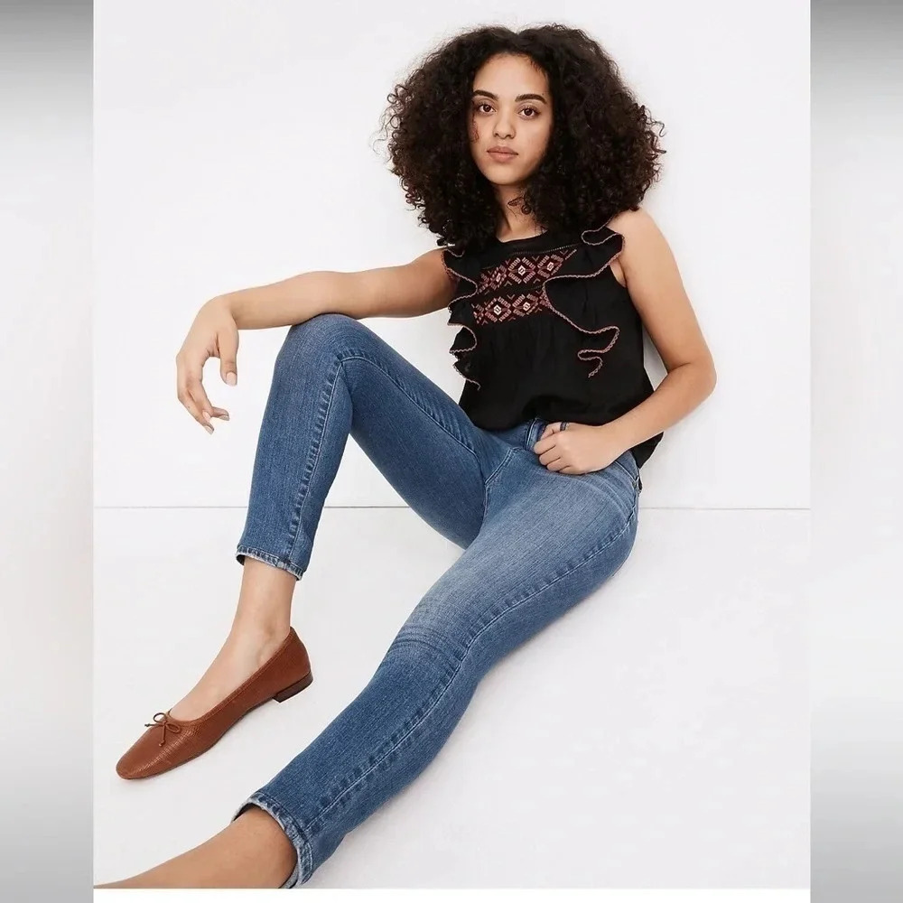 Madewell Curvy High Rise Skinny Crop Jeans Women’s size 27